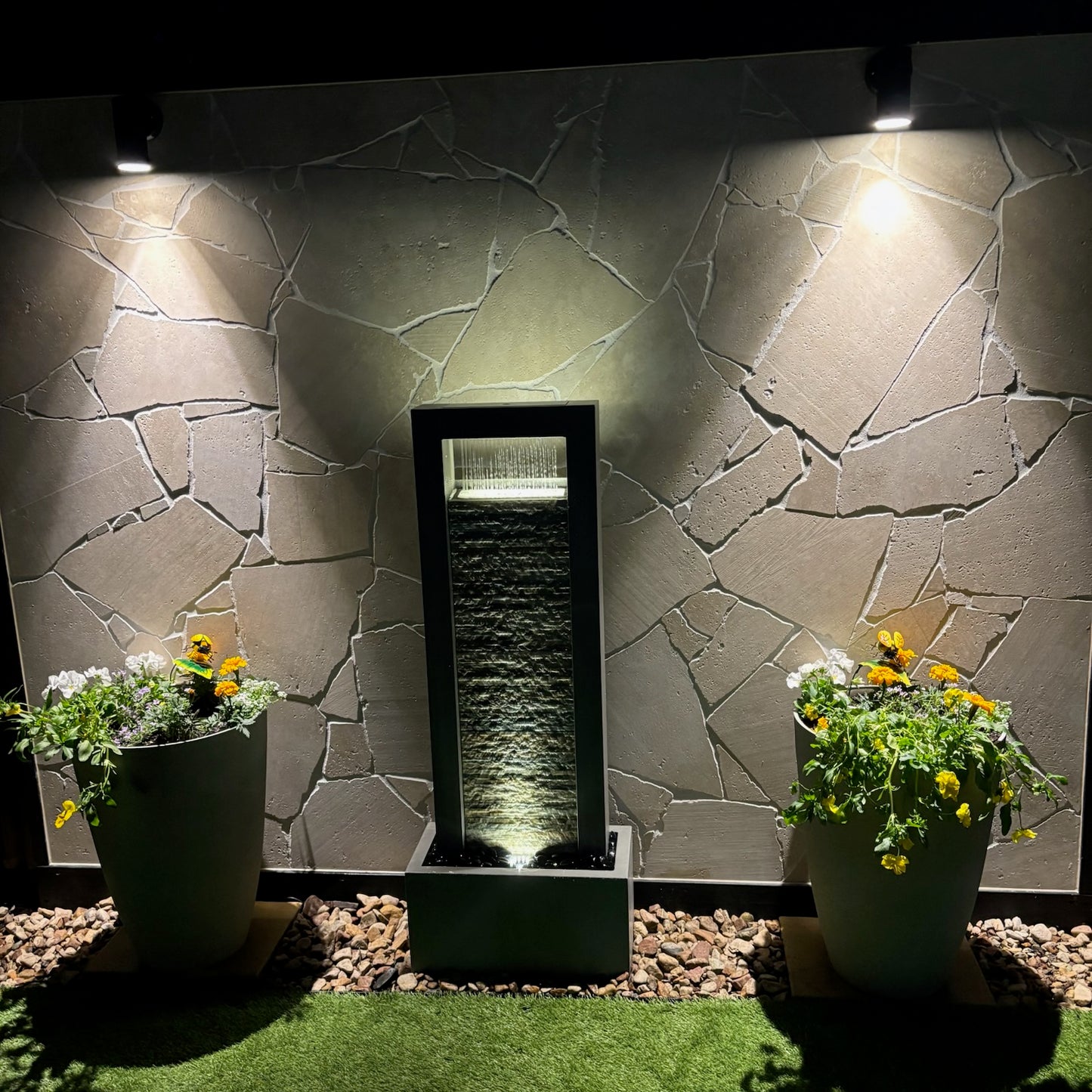 Raining Shower Panel Water Feature Water Feature