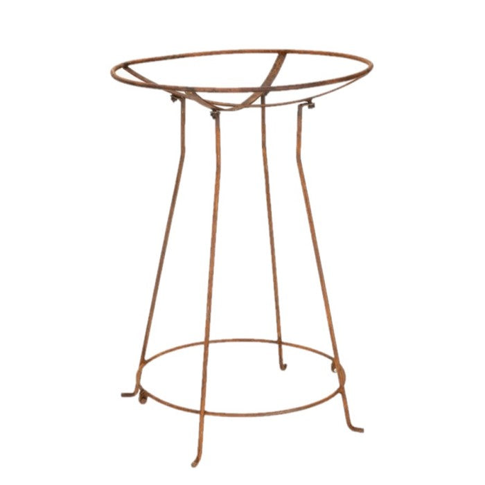 Glass Rust Bird Bath Bird Bath