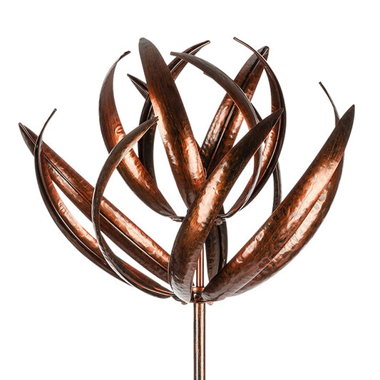 Wind Spinner Lotus Bronze B Decor