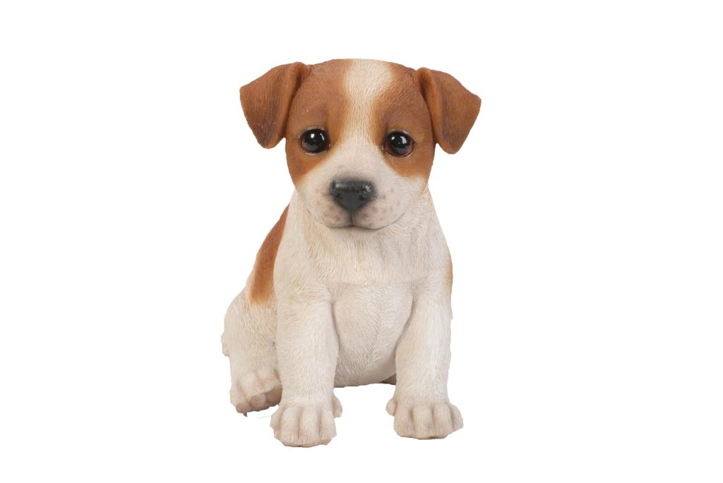 Jack Russell Sitting - Small Statue