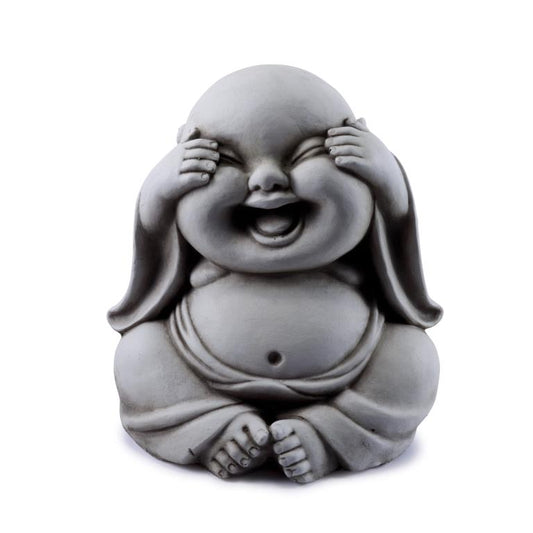 Laughing Buddha Hear, See, Speak no evil Statue See no evil