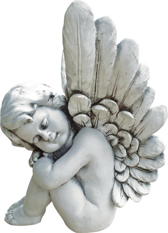 Figurine - Sleeping Angel Statue Right