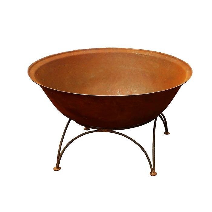 Fire Pit w/Stand Cast Iron Fire Pit