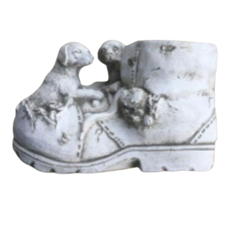 Doggy Boot Statue
