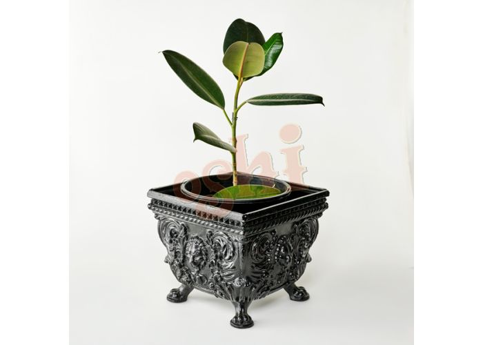Lion Face Square Urn Urn