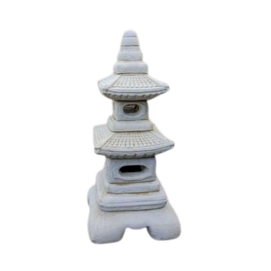 3 Piece Temple Statue  