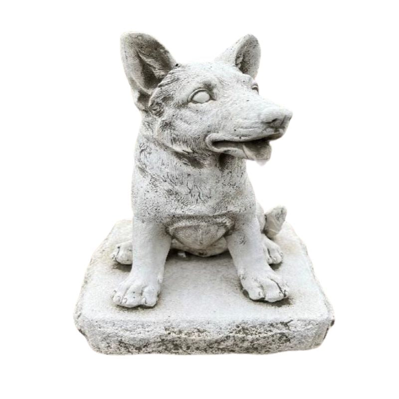 Small German Shepherd Statue
