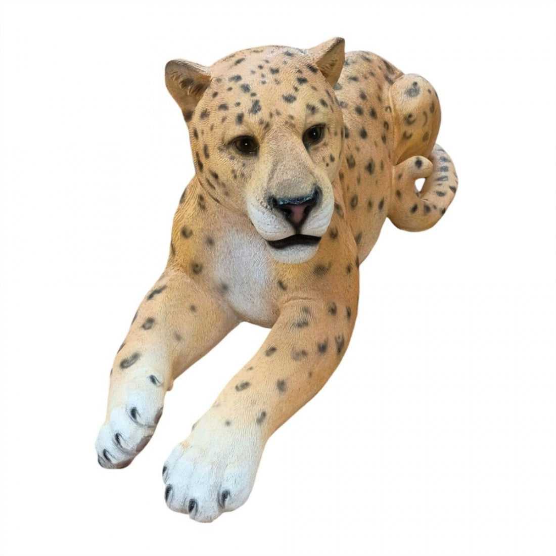 Fiber Glass Leopard Statue