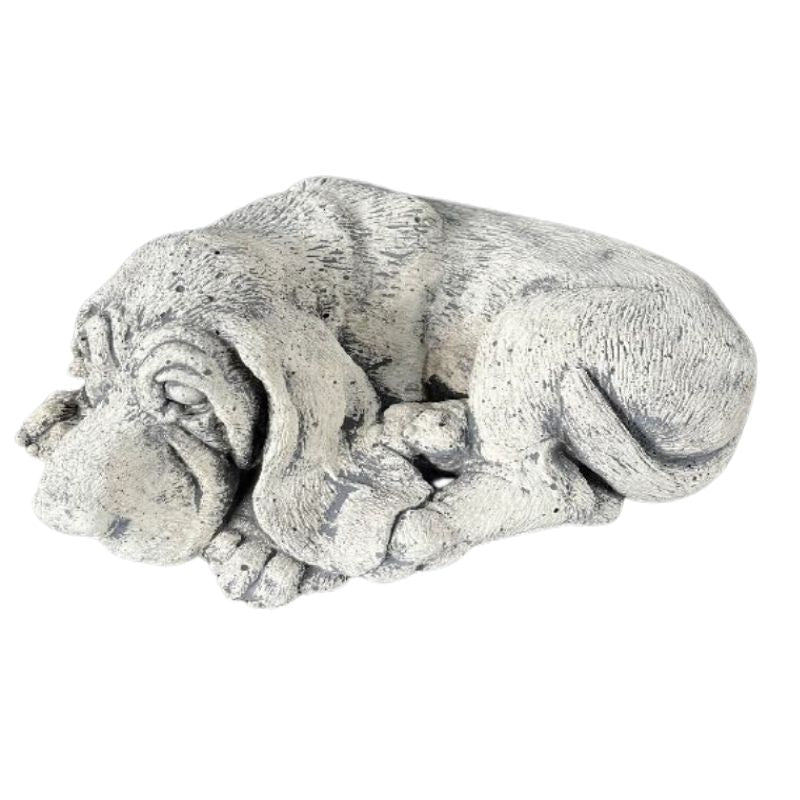 Sleeping Dog Statue