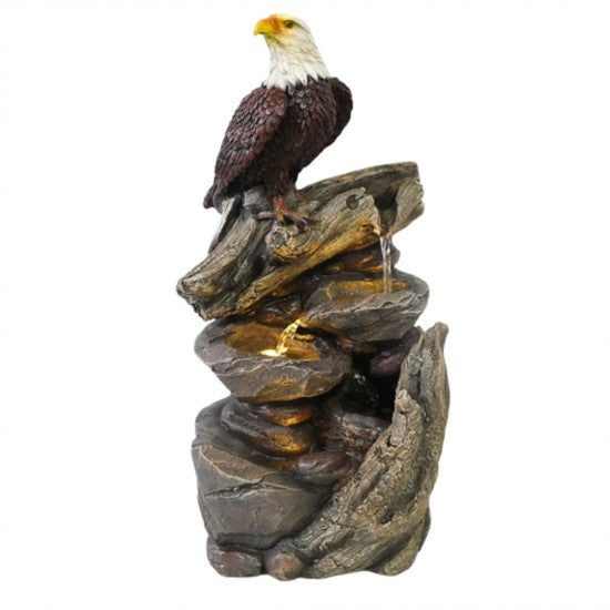 Resin Eagle Fountain Statue