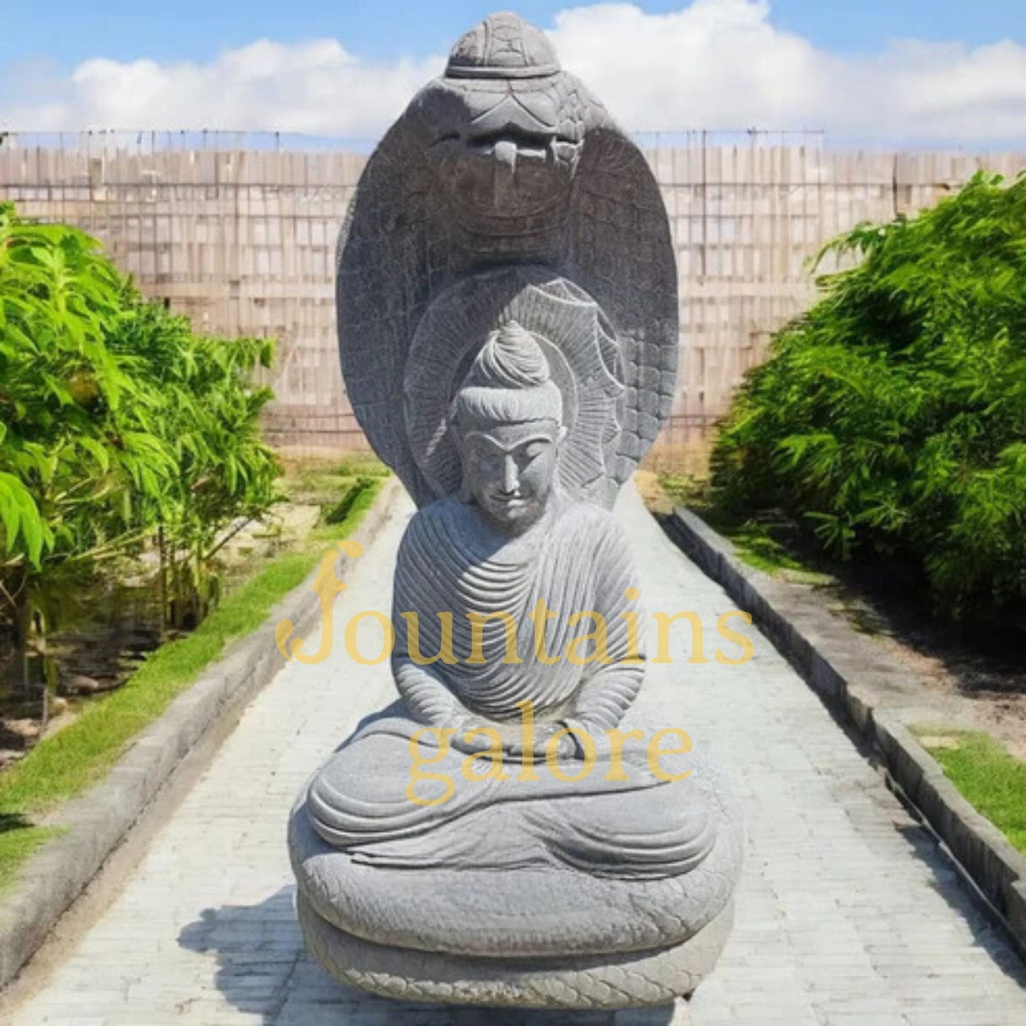 Buddha Snake Statue