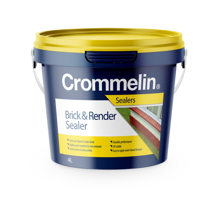 Crommelin 4L Water Based Brick And Render Sealer Sealer