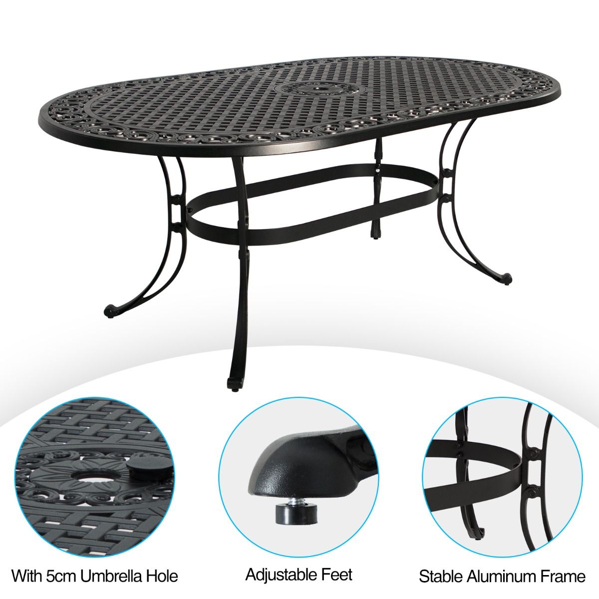 Fiji Oval Dining Table
