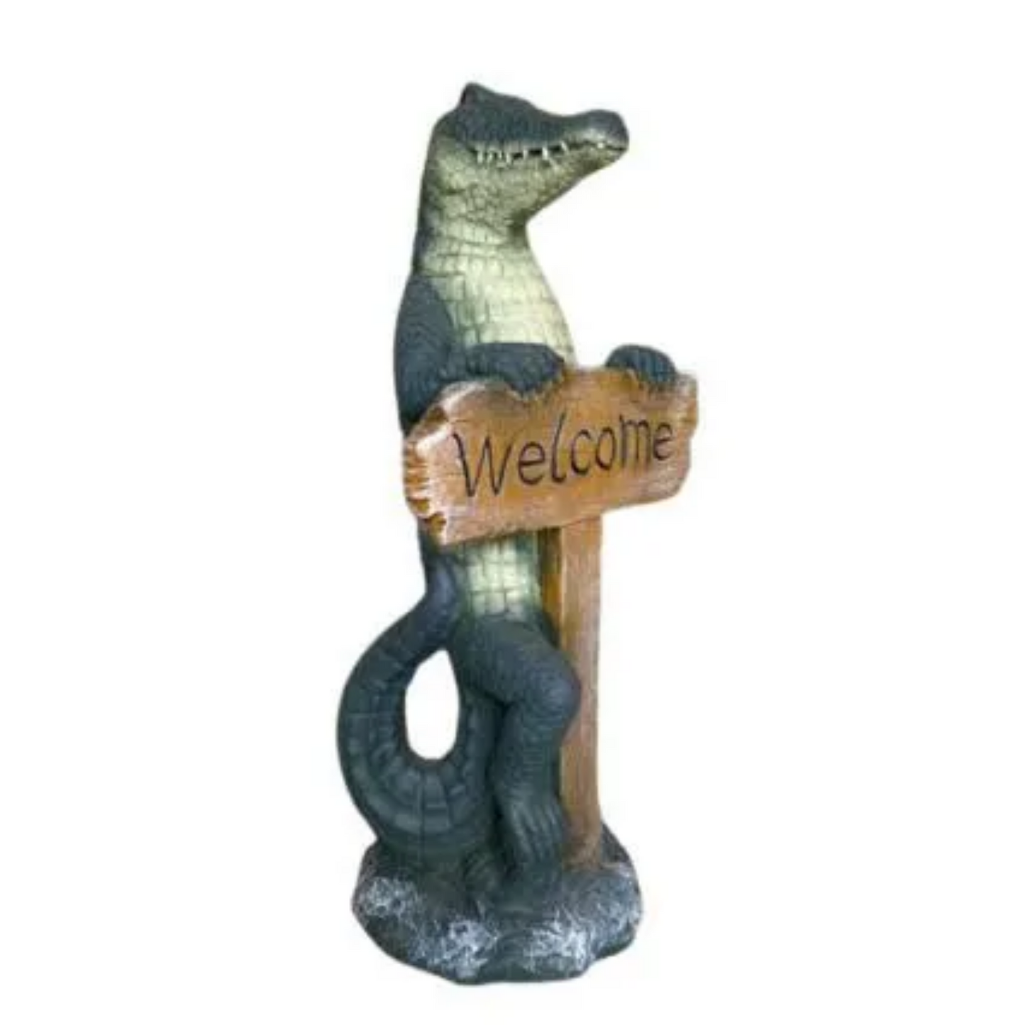 Welcome Crocodile Statue Statue