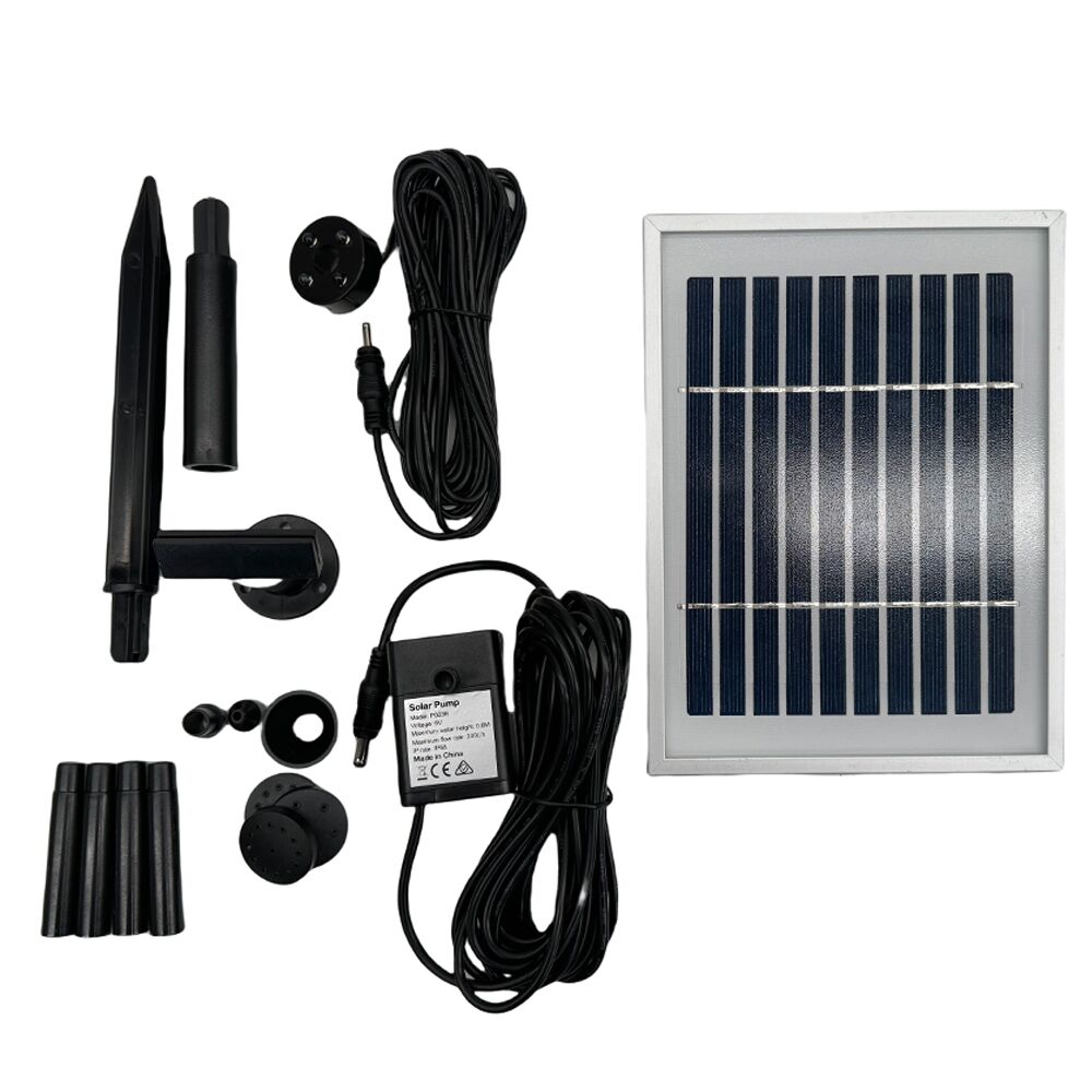 P003B 6V Solar Pump and Panel Water Feature