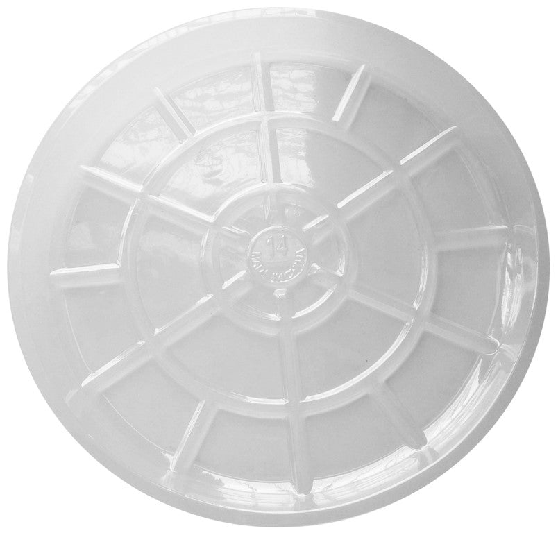 Vinyl Saucer Clear 35.5cm