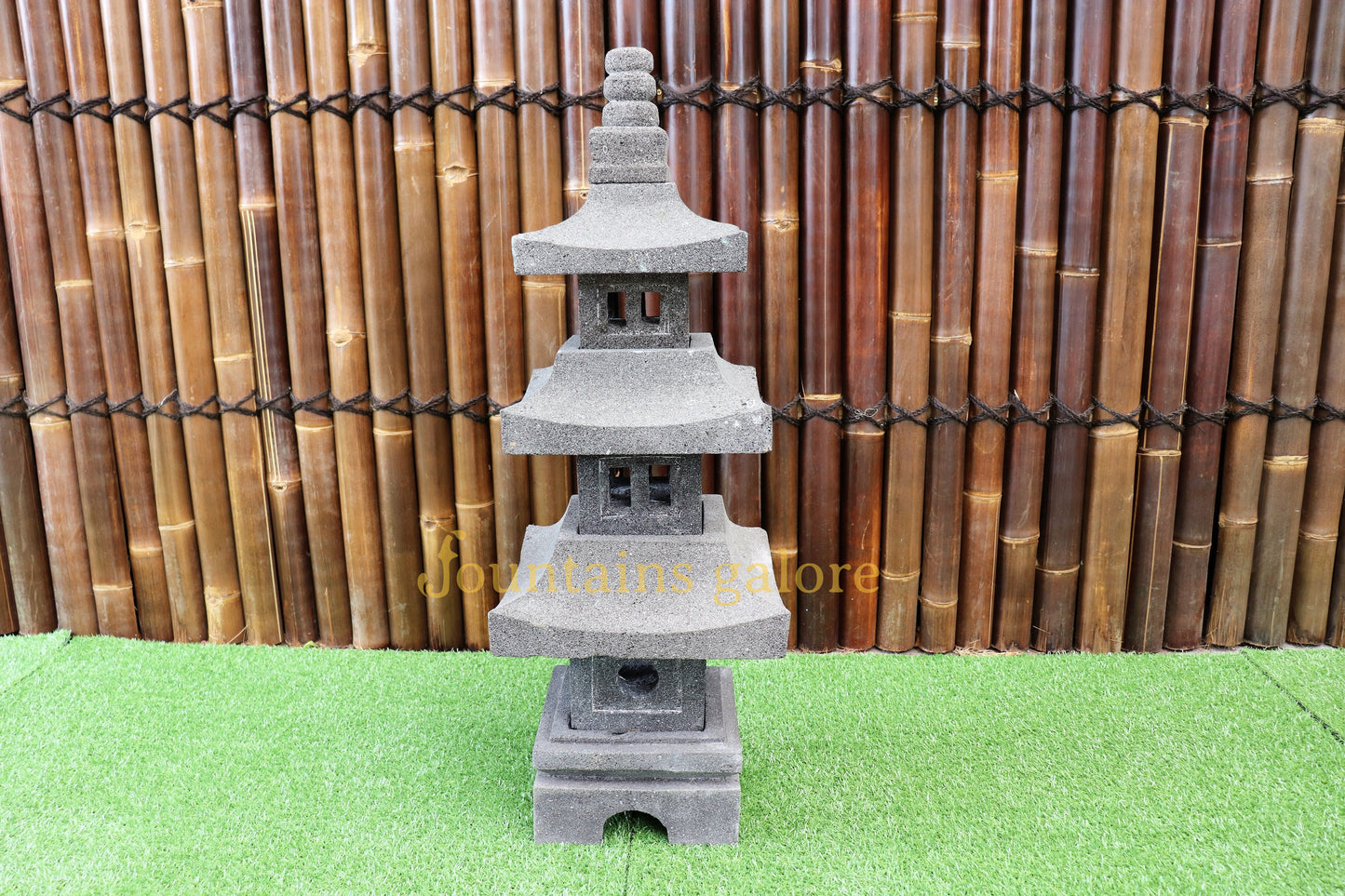 Lava Stone Lantern (62cm to 155cm) Statue Medium (90cm) 