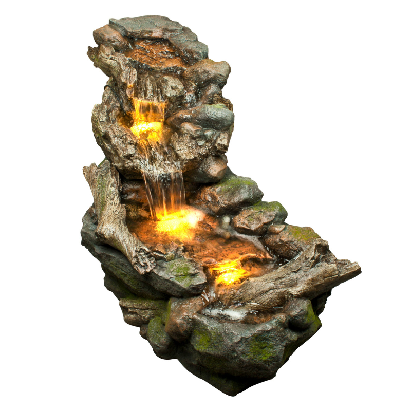 Alaskan Stream Fountain Water Feature The Garden of Paradise
