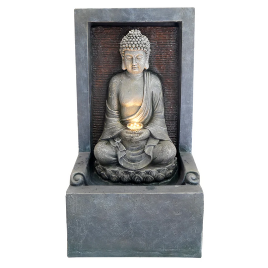 Alcove Buddha Fountain Water Feature