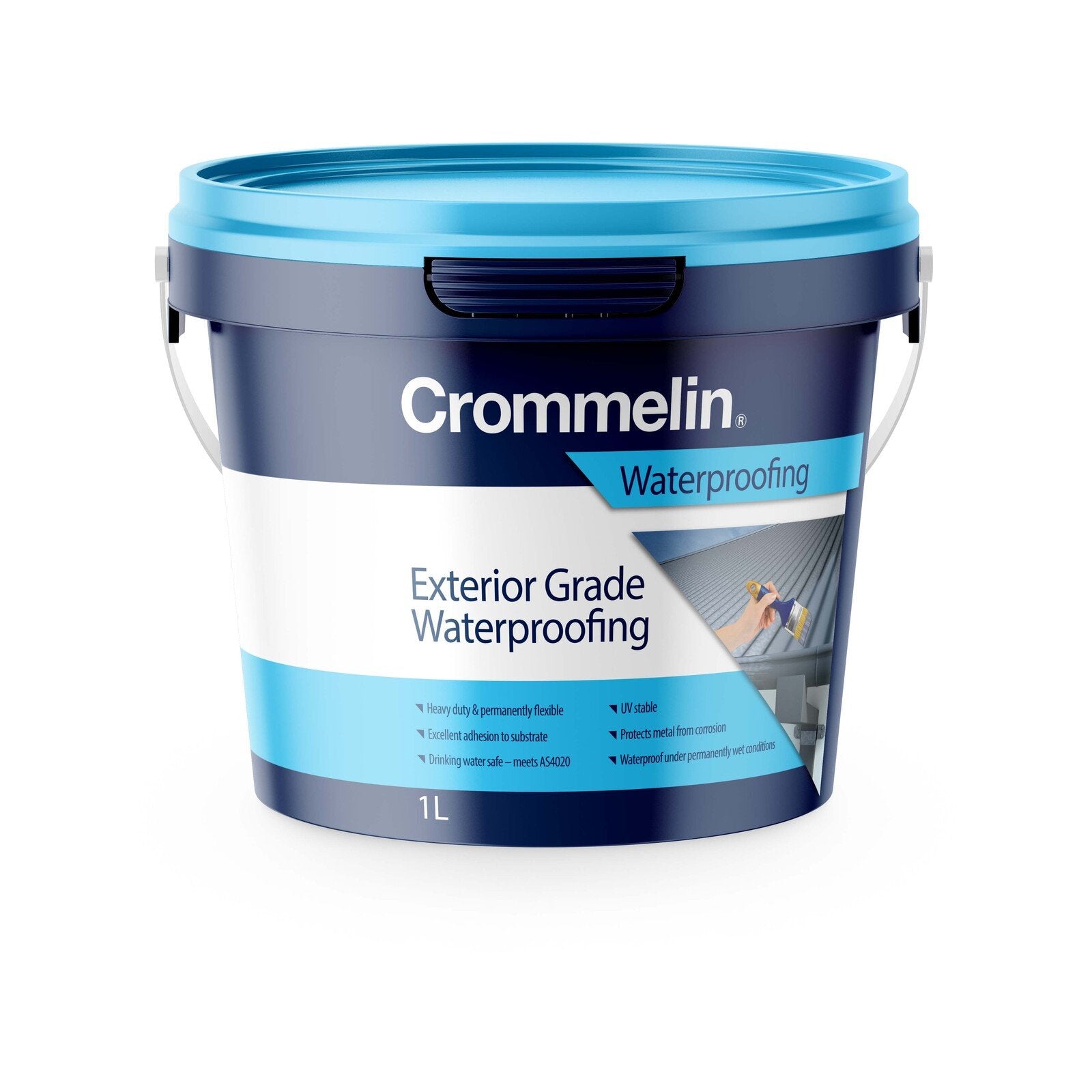Crommelin Exterior Grade Brushable Waterproofer Pond 1L