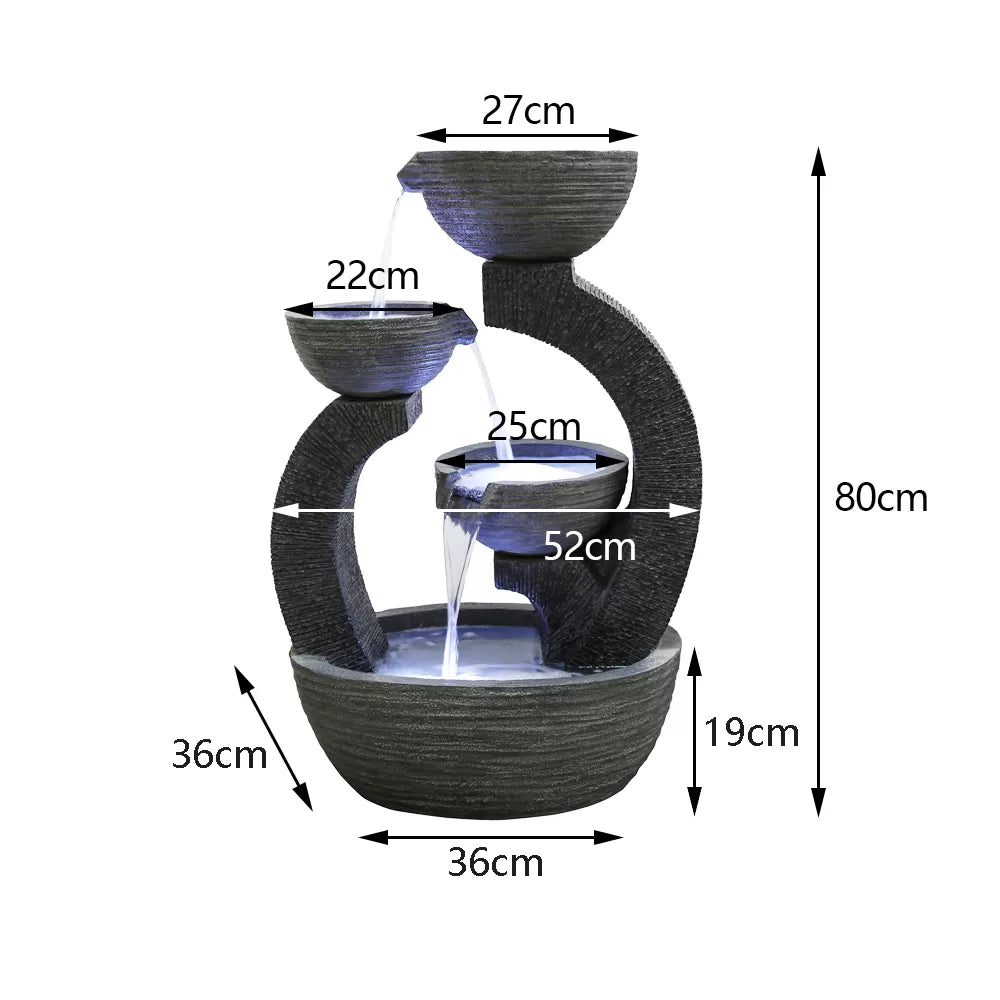 Triple Plates Fountain