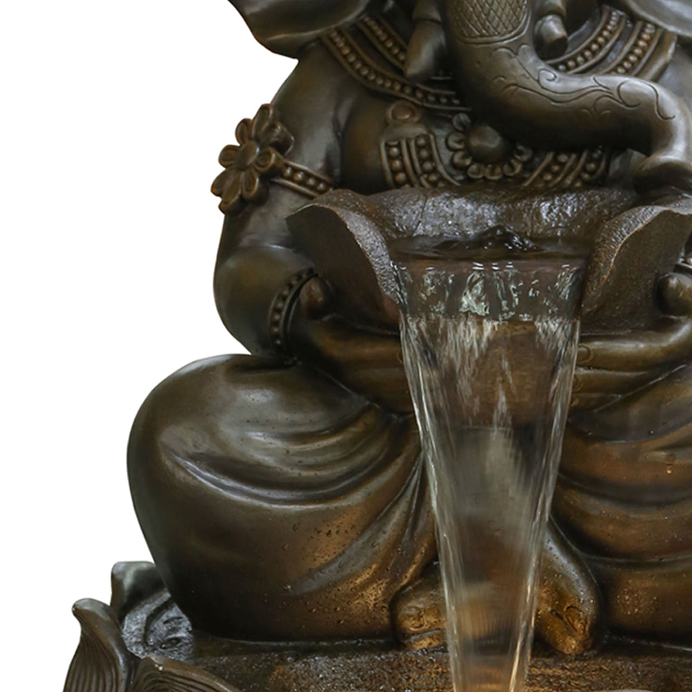 Large Ganesh Elephant Fountain Water Feature  