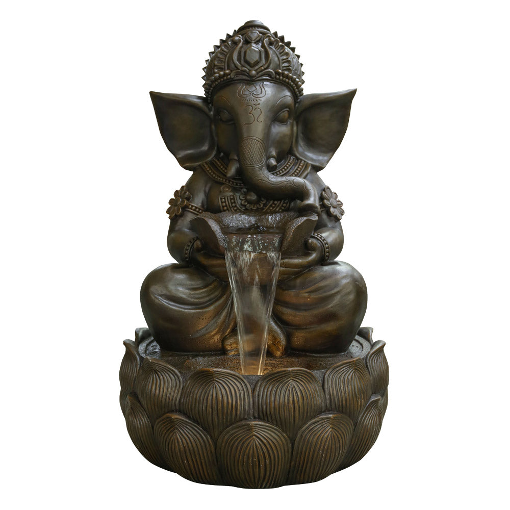 Large Ganesh Elephant Fountain Water Feature  