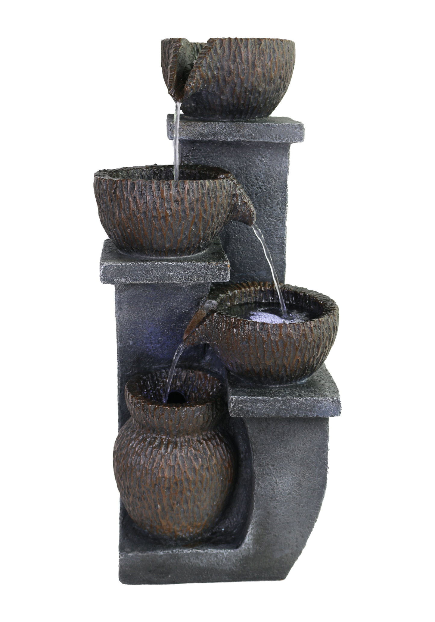 Column Pots Water Feature