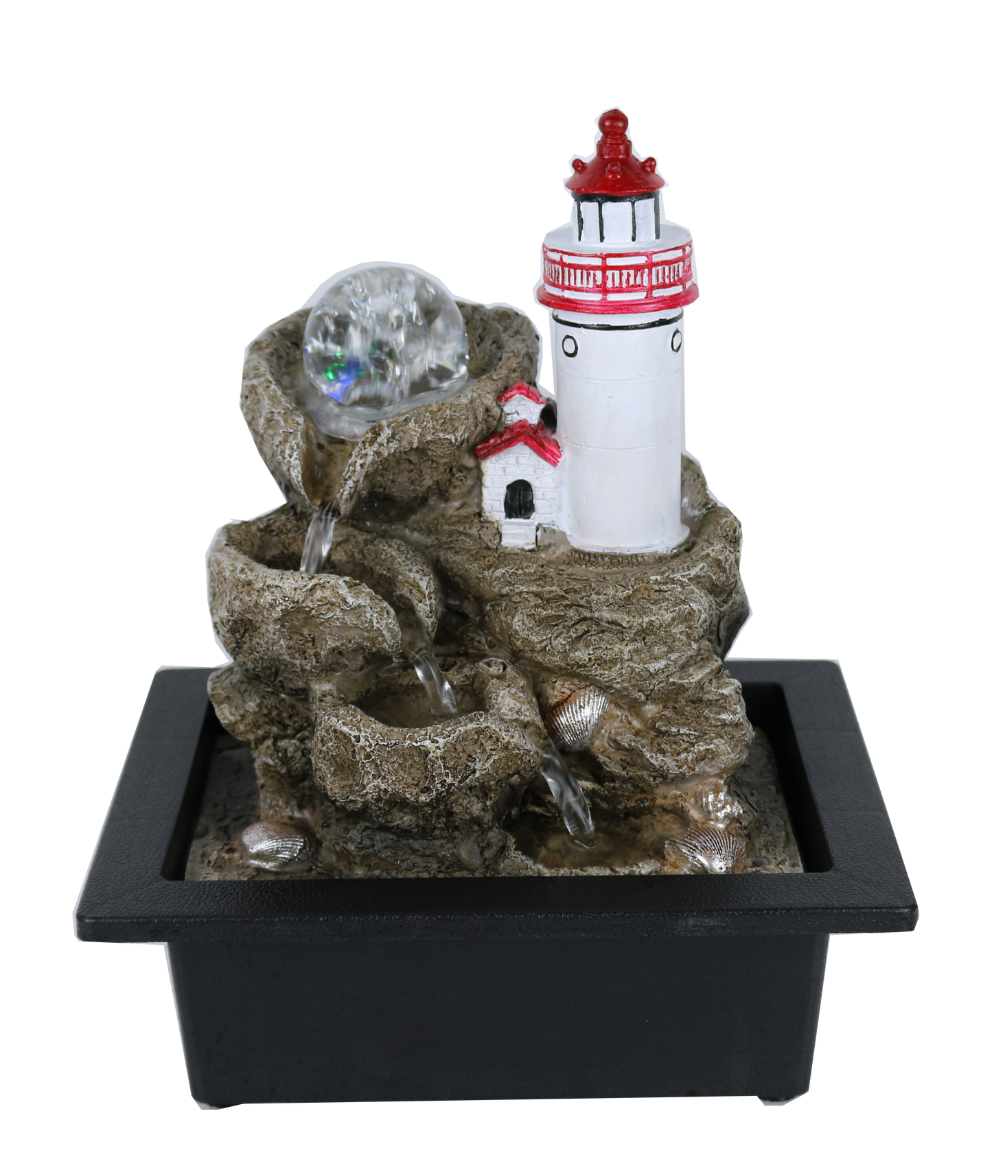 Lively Lighthouse Water Feature