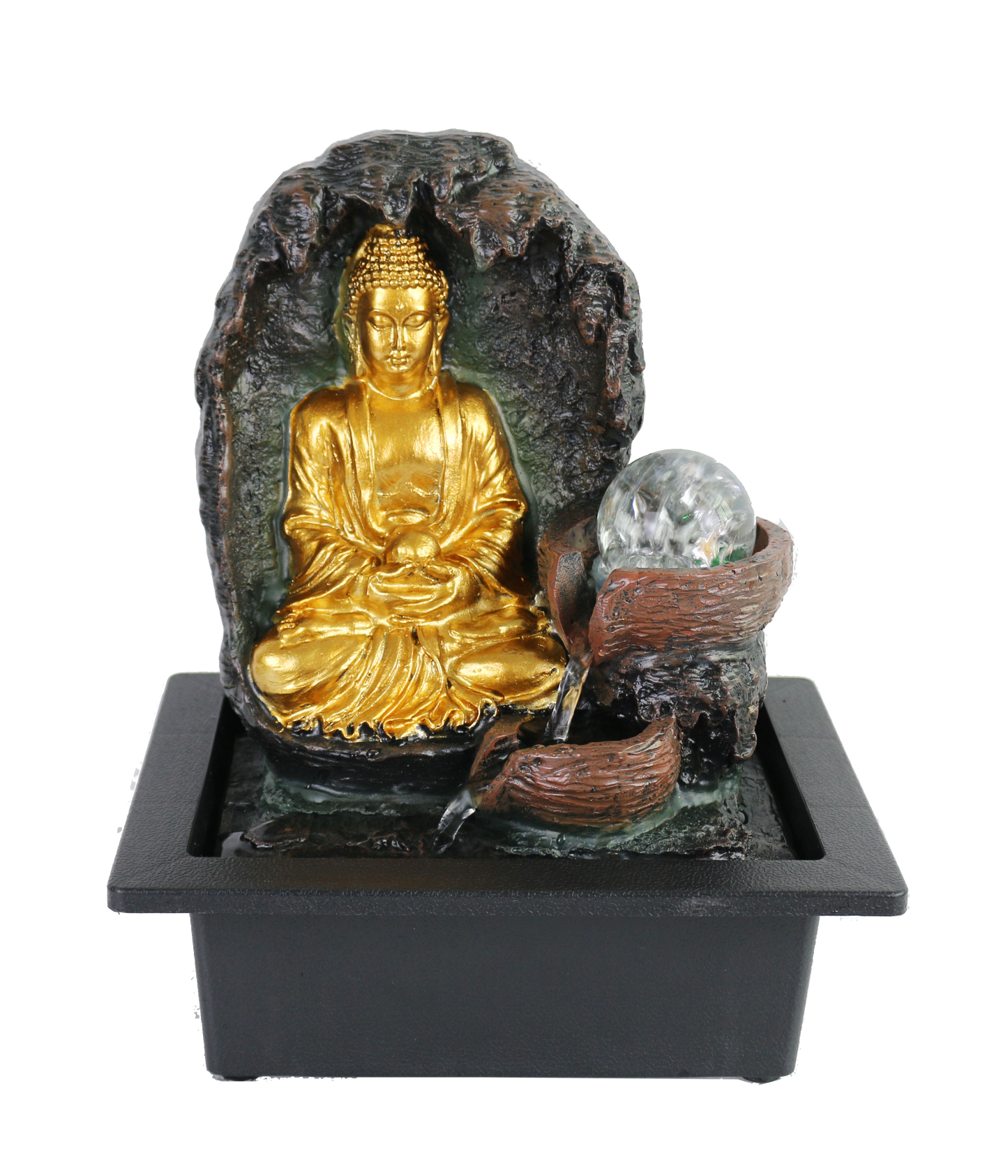 Grotto Buddha Water Feature