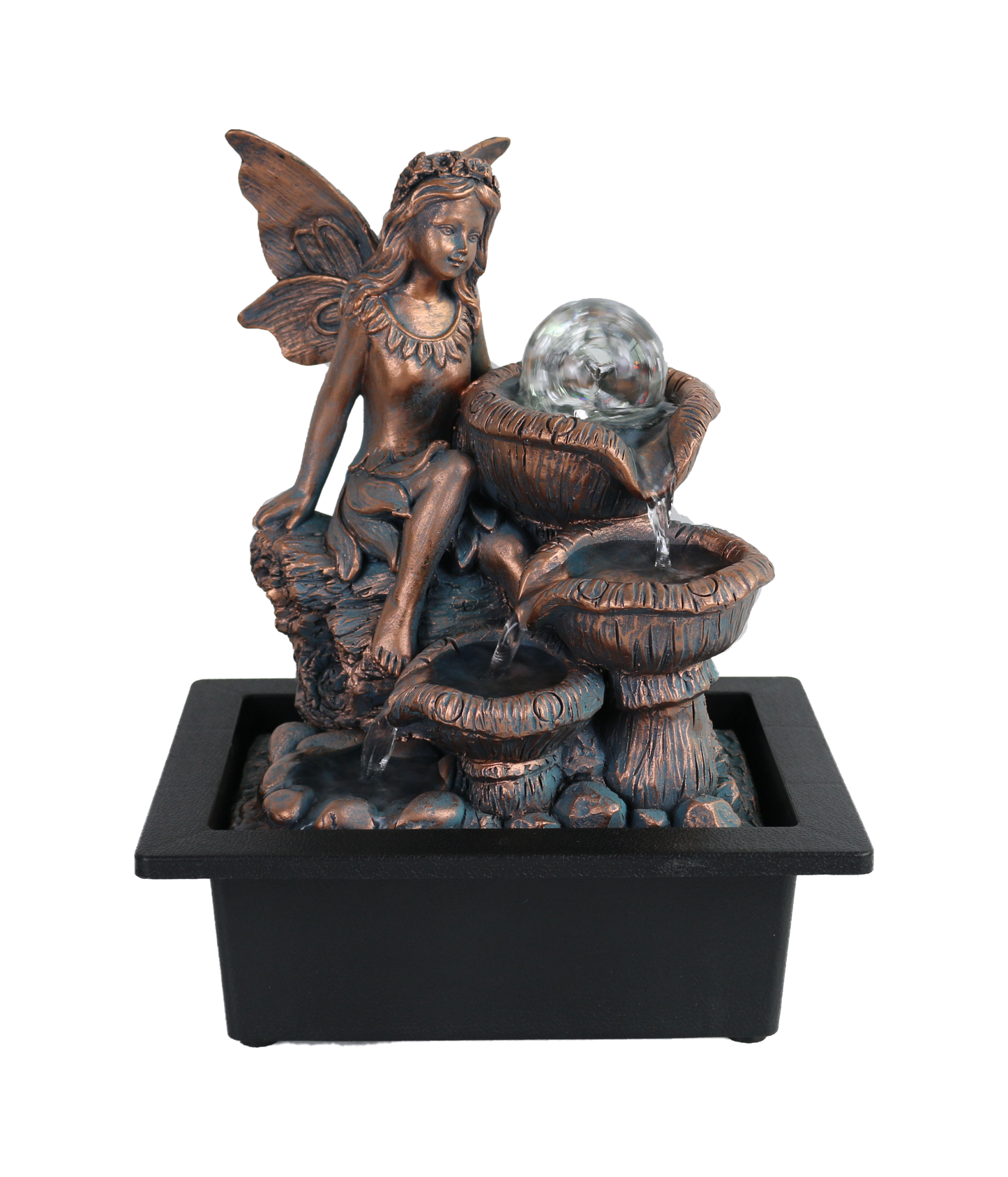 Mushroom Fairy Water Feature