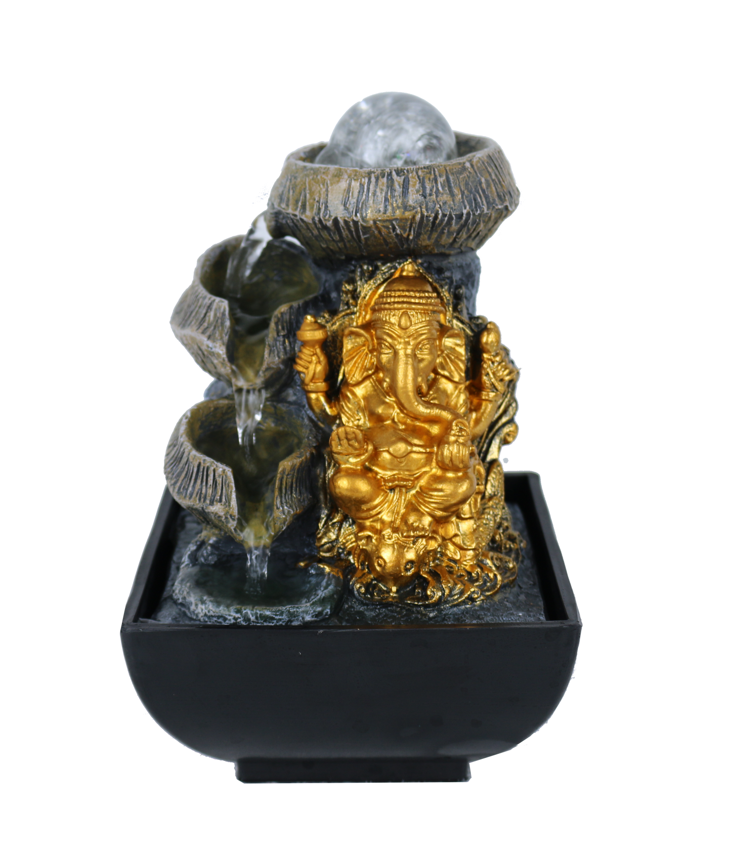 Auric Wisdom Ganesha Water Feature