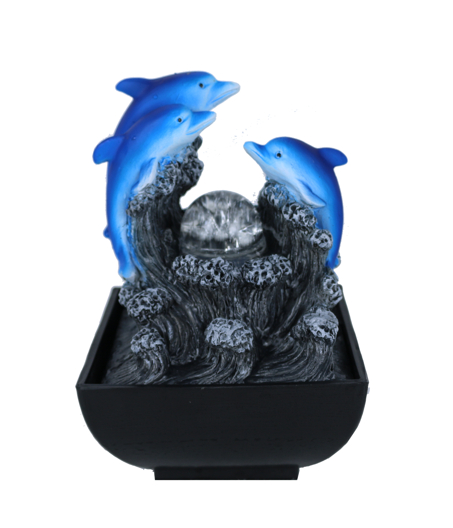 Dolphin Surfing Water Feature