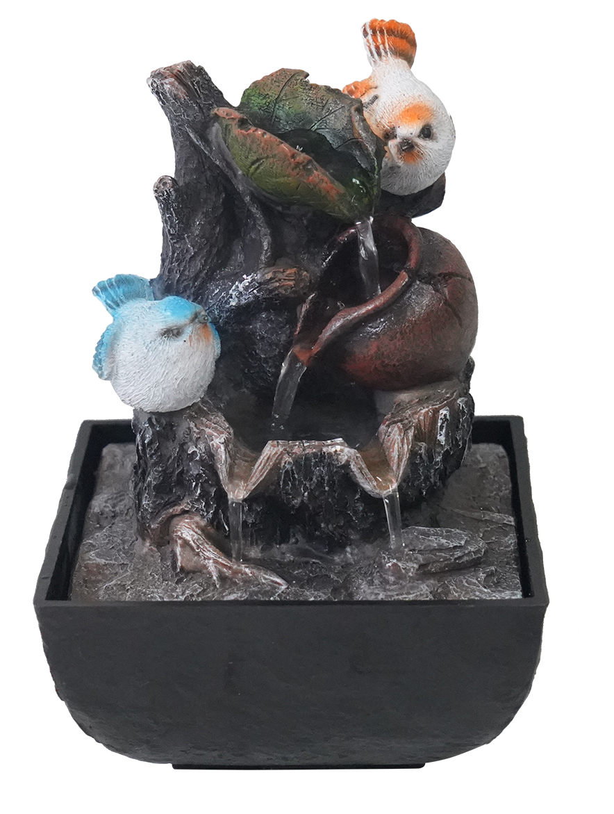 Tree Birds Water Feature