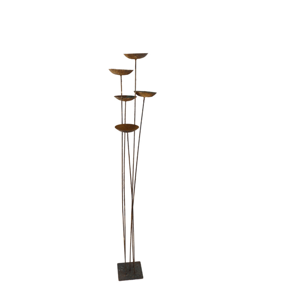 Patina Flower Stake Large Decor