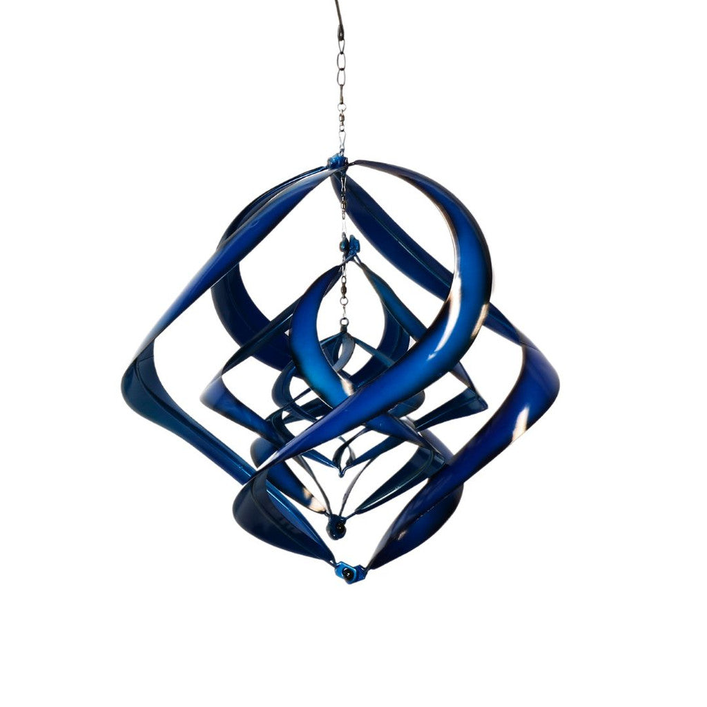 Cobalt Triple Spinner Decor