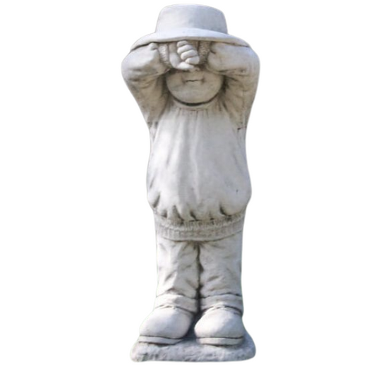 Hiding Boy Statue Statue