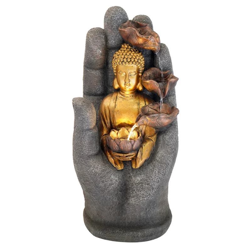 Holding Buddha Fountain Water Feature