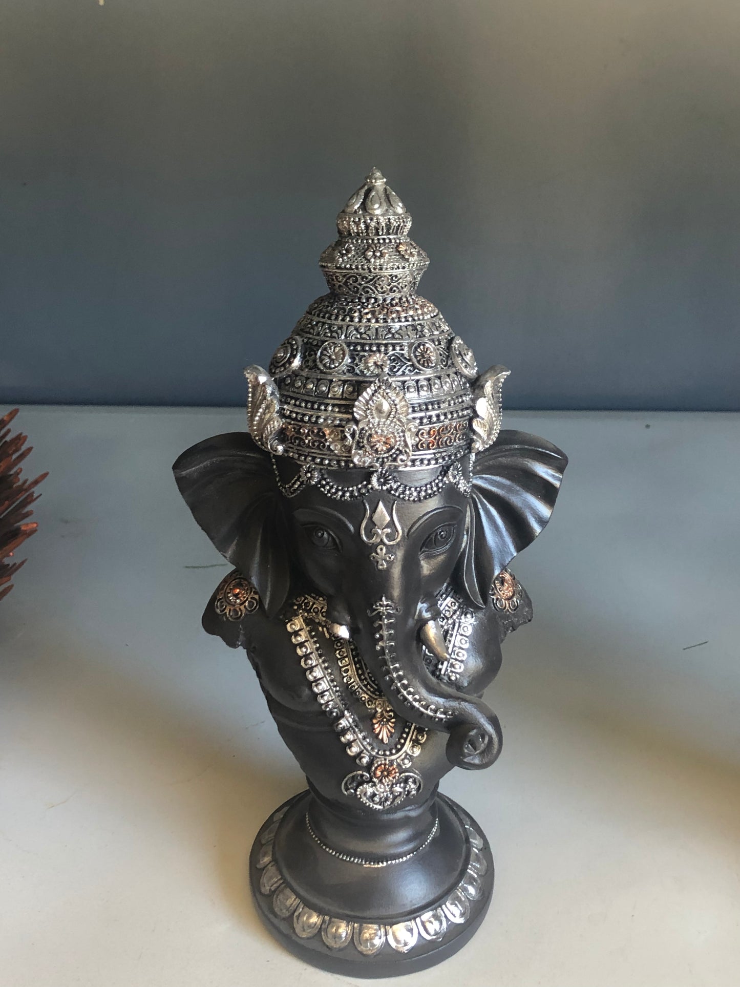 Charcoal Ganesha Statue Statue