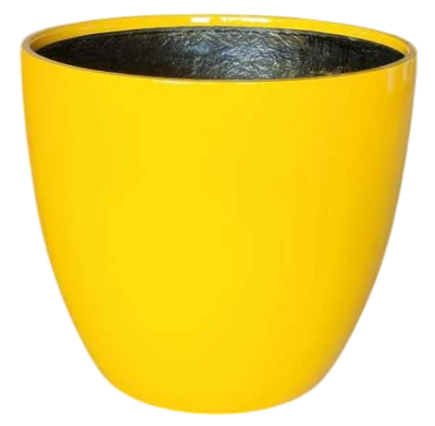 Egg Fibreglass Pot Pot