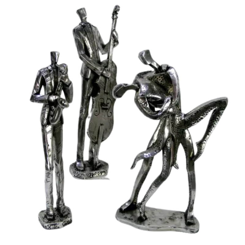 Polyresin Musicians Statue Statue