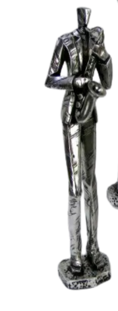 Polyresin Musicians Statue Statue Musician with Trumpet