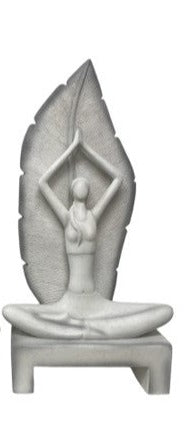 Zen Yoga Statue Zen Yoga Shade Grey