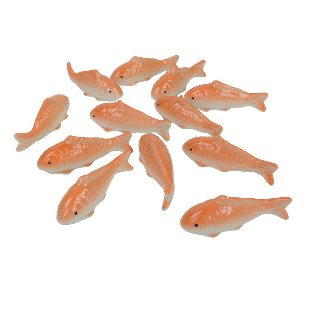 Floating Orange Koi Decor