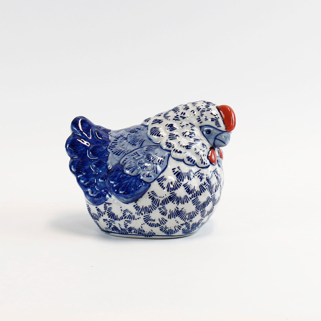 Ceramic Hen Decor
