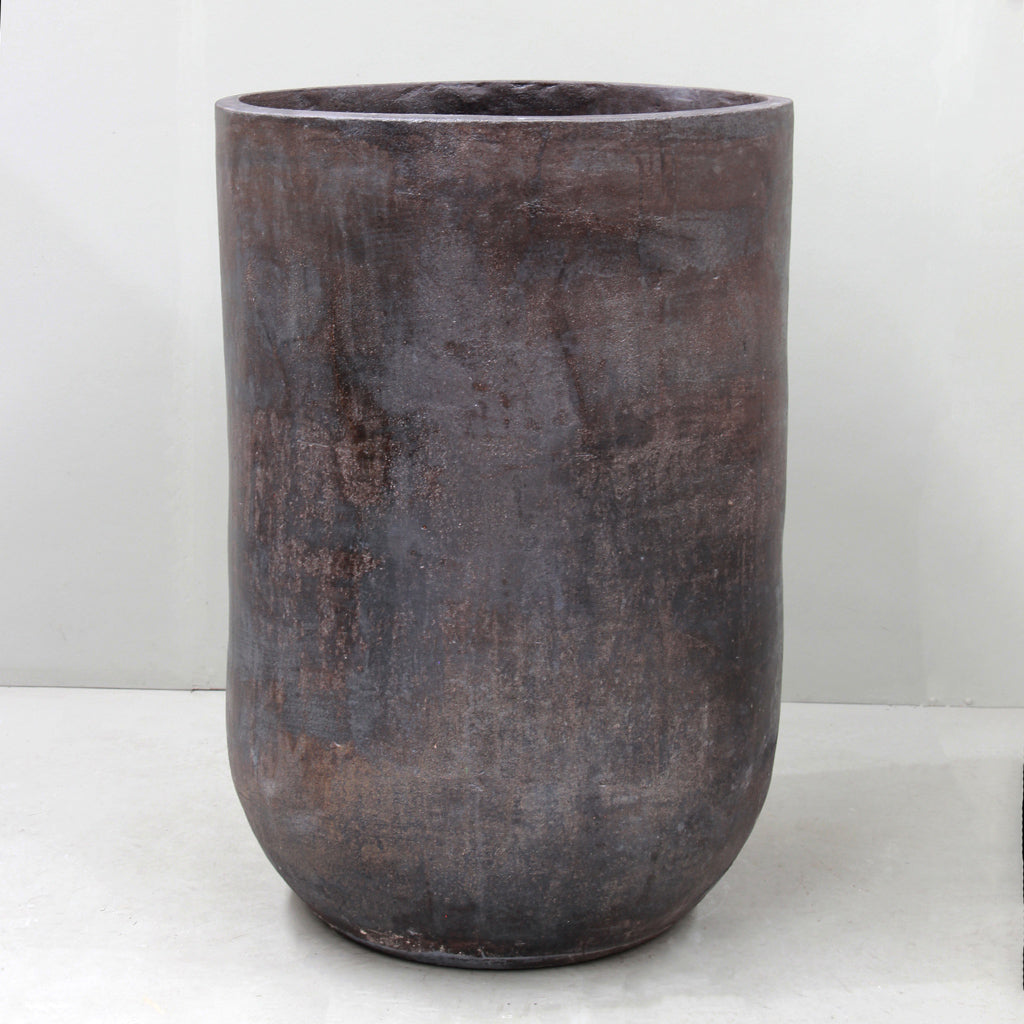 Thai Limestone Copper Tall U Pot Pot
