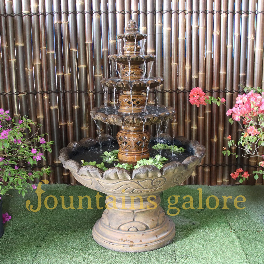 Monaco Fountain Water Feature Self-Contained (Fountain and Pump only) Standard Pump