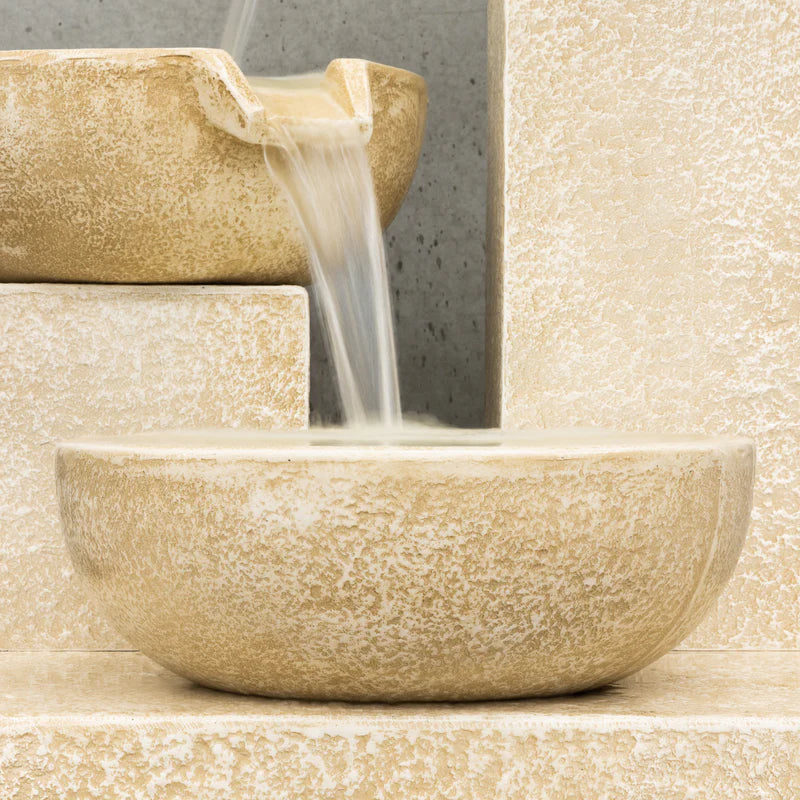 Trio Cascading Fountain Water Feature