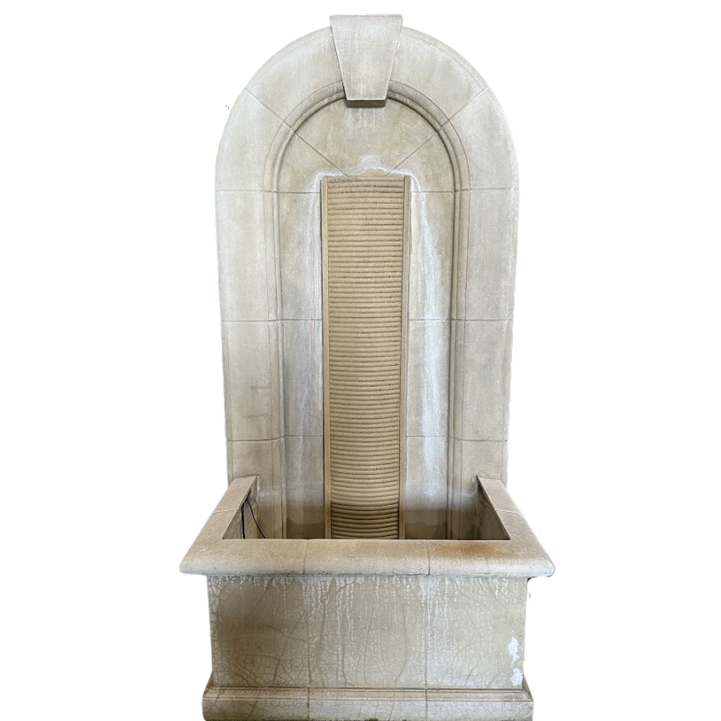 Sandstone Ripple Wall Fountains