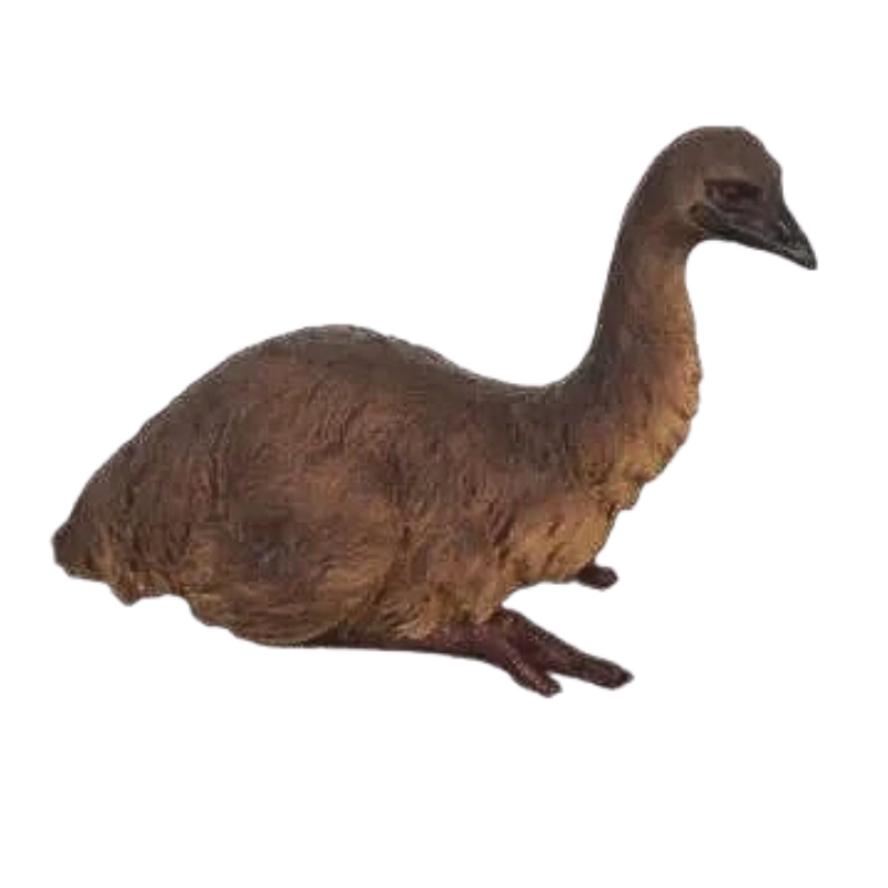Emu Laying Down - Small Statue Statue